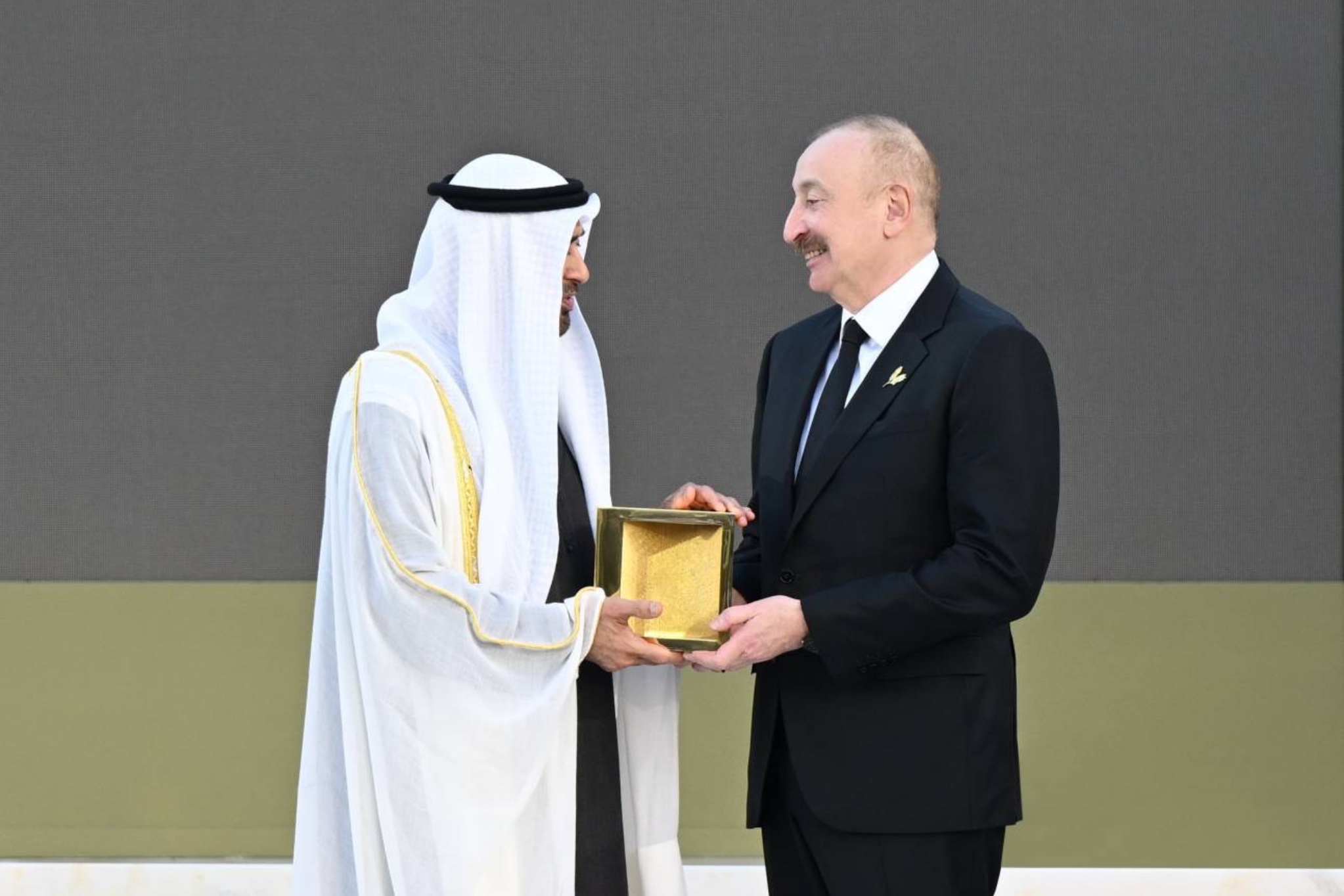 İlham Əliyev Əbu-Dabidə  “Zayed İnsan Qardaşlığı Mükafatı”nın təqdim edilməsi ilə bağlı paylaşım edib