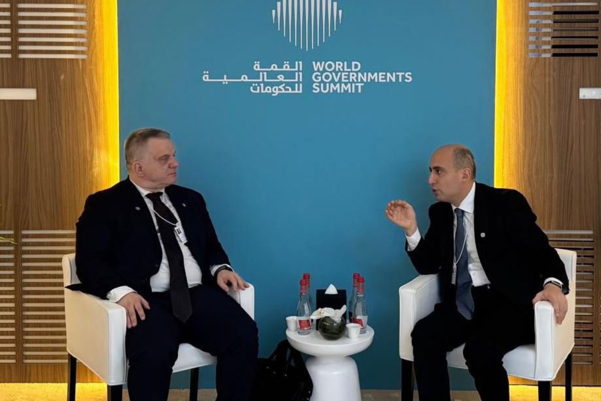 Emin Əmrullayev BƏƏ-də Dünya Hökumət Sammiti çərçivəsində bir sıra görüşlər keçirib 