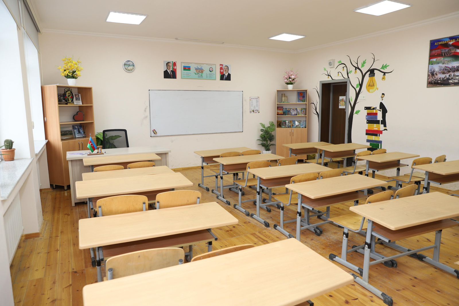 Abşeronda ötən il 6 məktəb istifadəyə verilib - FOTO