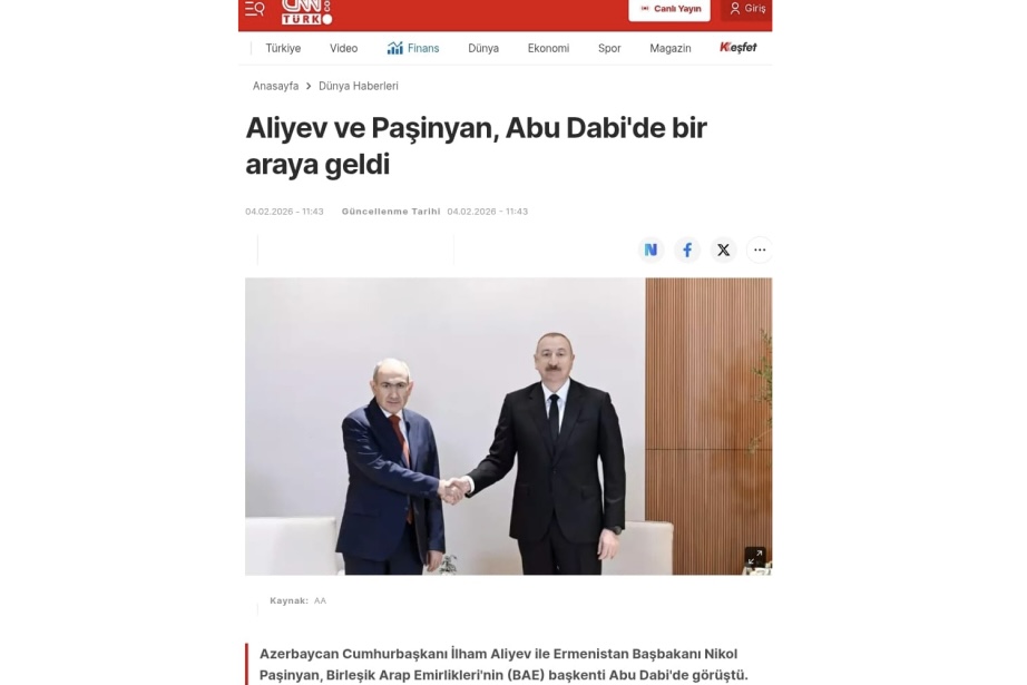 Dünya mediası Prezidentin BƏƏ səfərindən yazmaqda davam edir