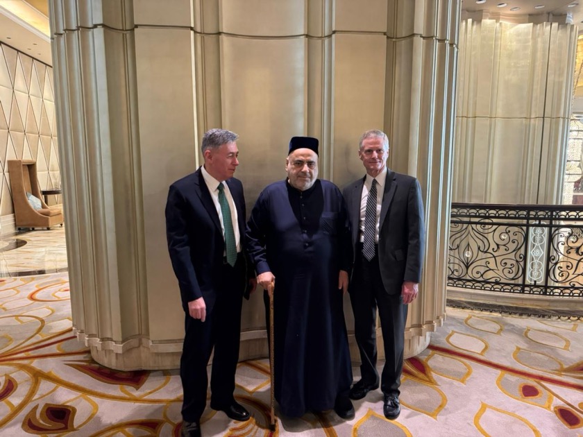 QMİ sədri Abu-Dabidə görüşlər keçirib - FOTOLAR