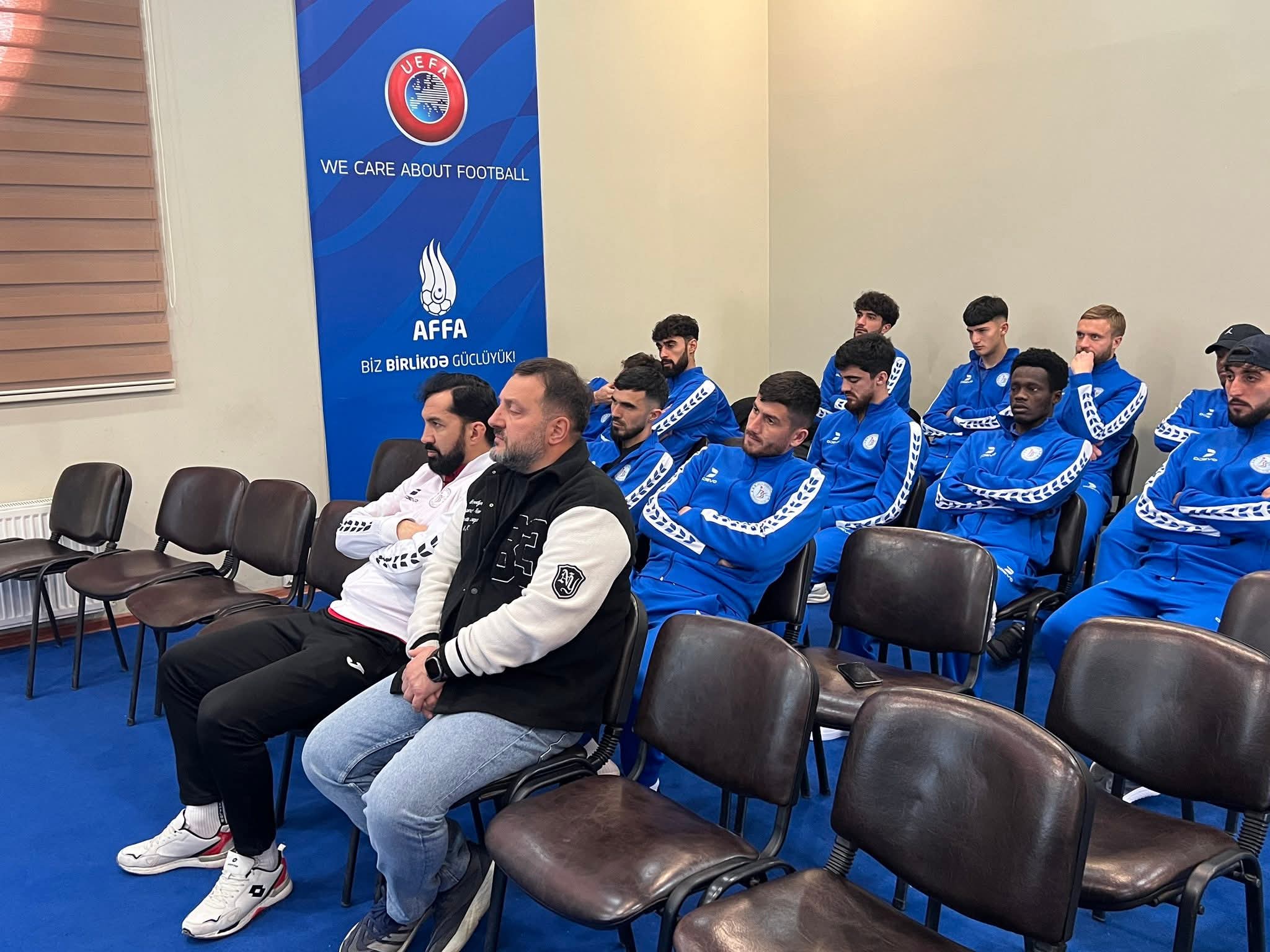 "Baku Sportinq" klubunun üzvlərinə danışılmış oyunlarla bağlı seminar keçirilib