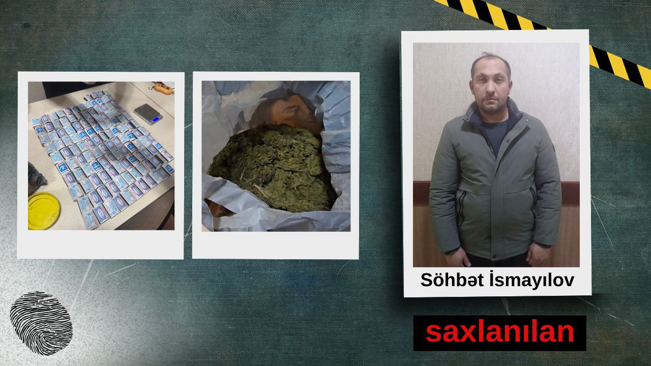İsmayıllıda narkotiklərin satışı ilə məşğul olan şəxs tutulub
