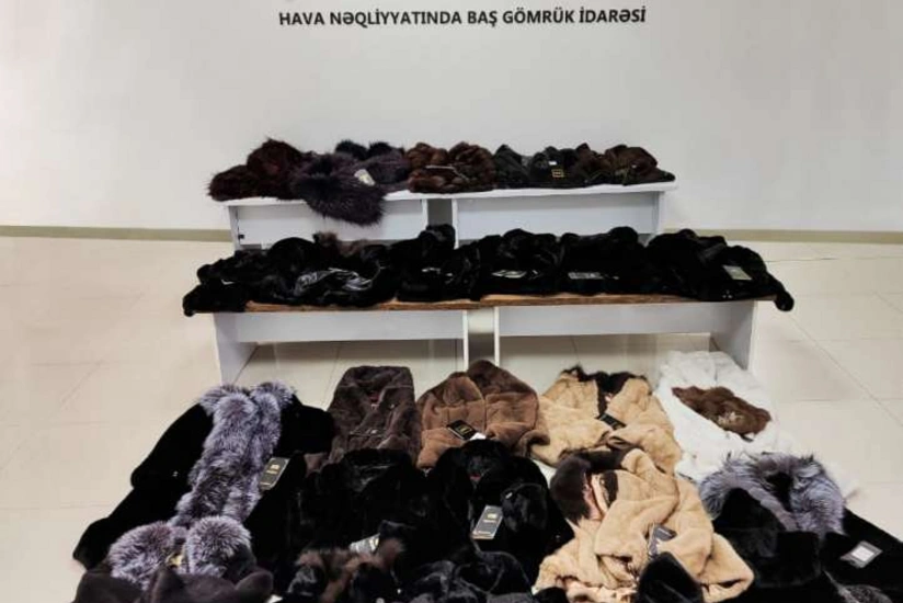 Qanunsuz yolla ölkə ərazisinə gətirilən xəz dəri məmulatları aşkar edilib