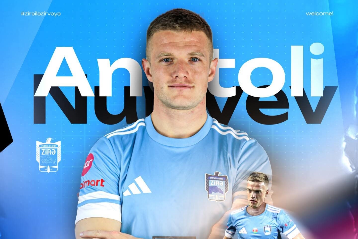 "Zirə" Anatoli Nuriyevi heyətinə qatdı