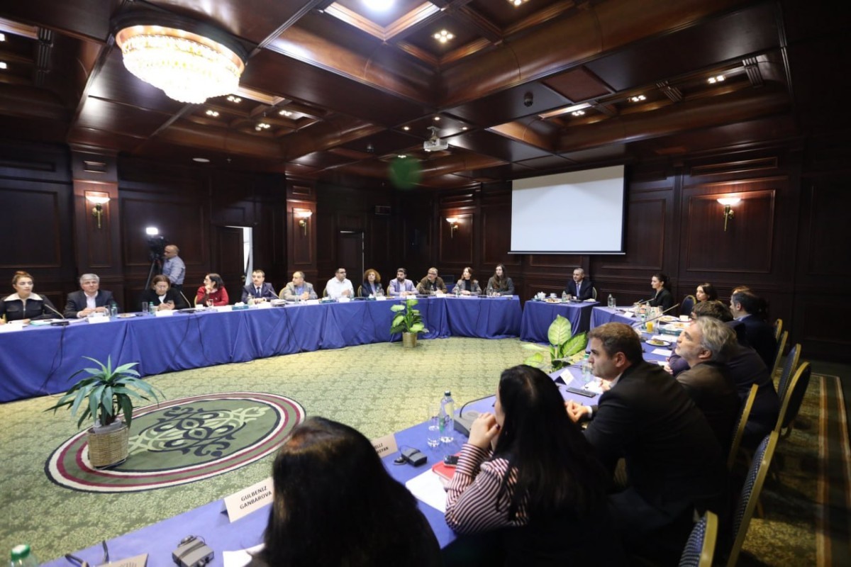 Armen Qriqoryan Azərbaycanın vətəndaş cəmiyyətinin nümayəndələri ilə görüş keçirib