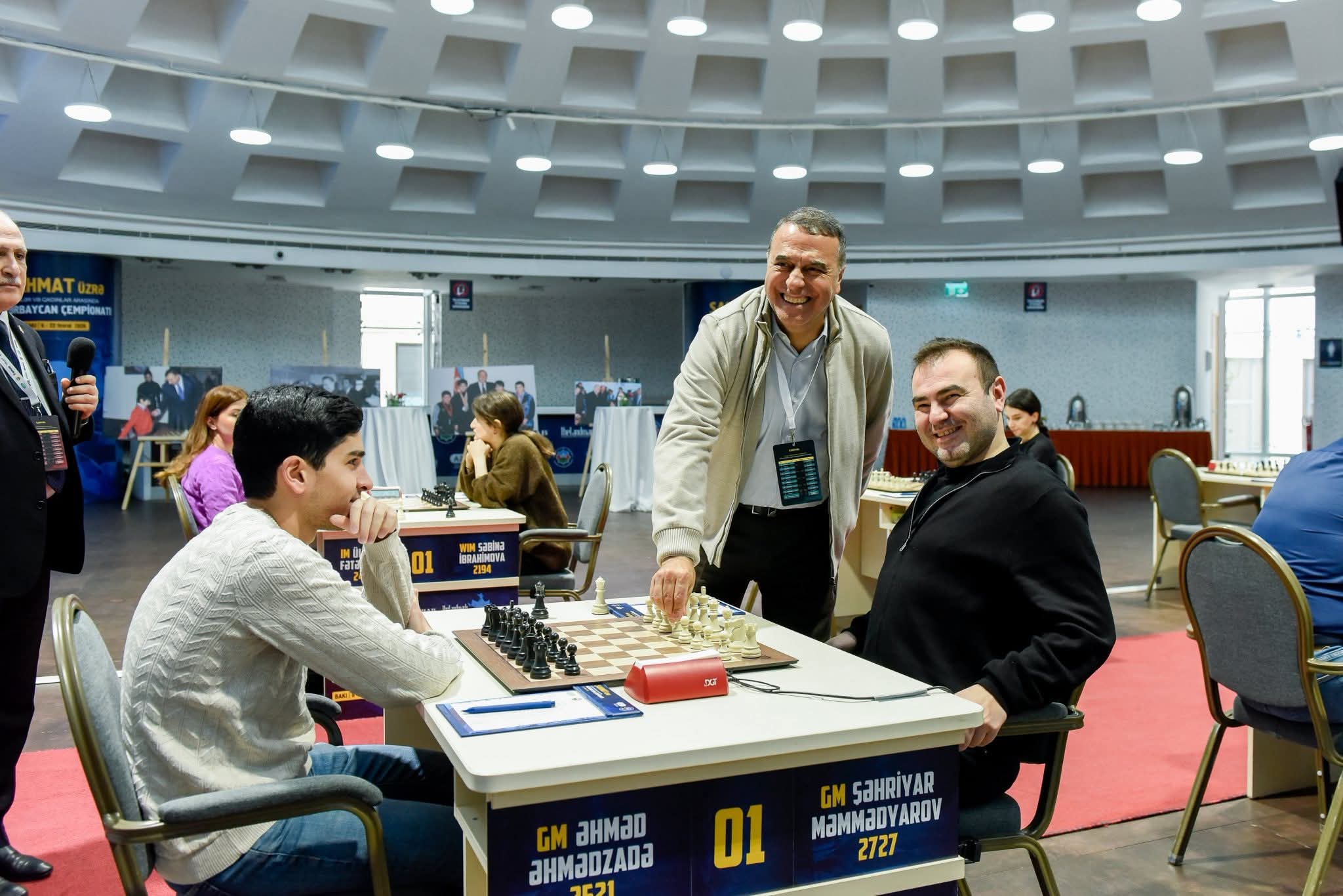 Şahmat üzrə Azərbaycan çempionatında 1/4 finala start verildi
