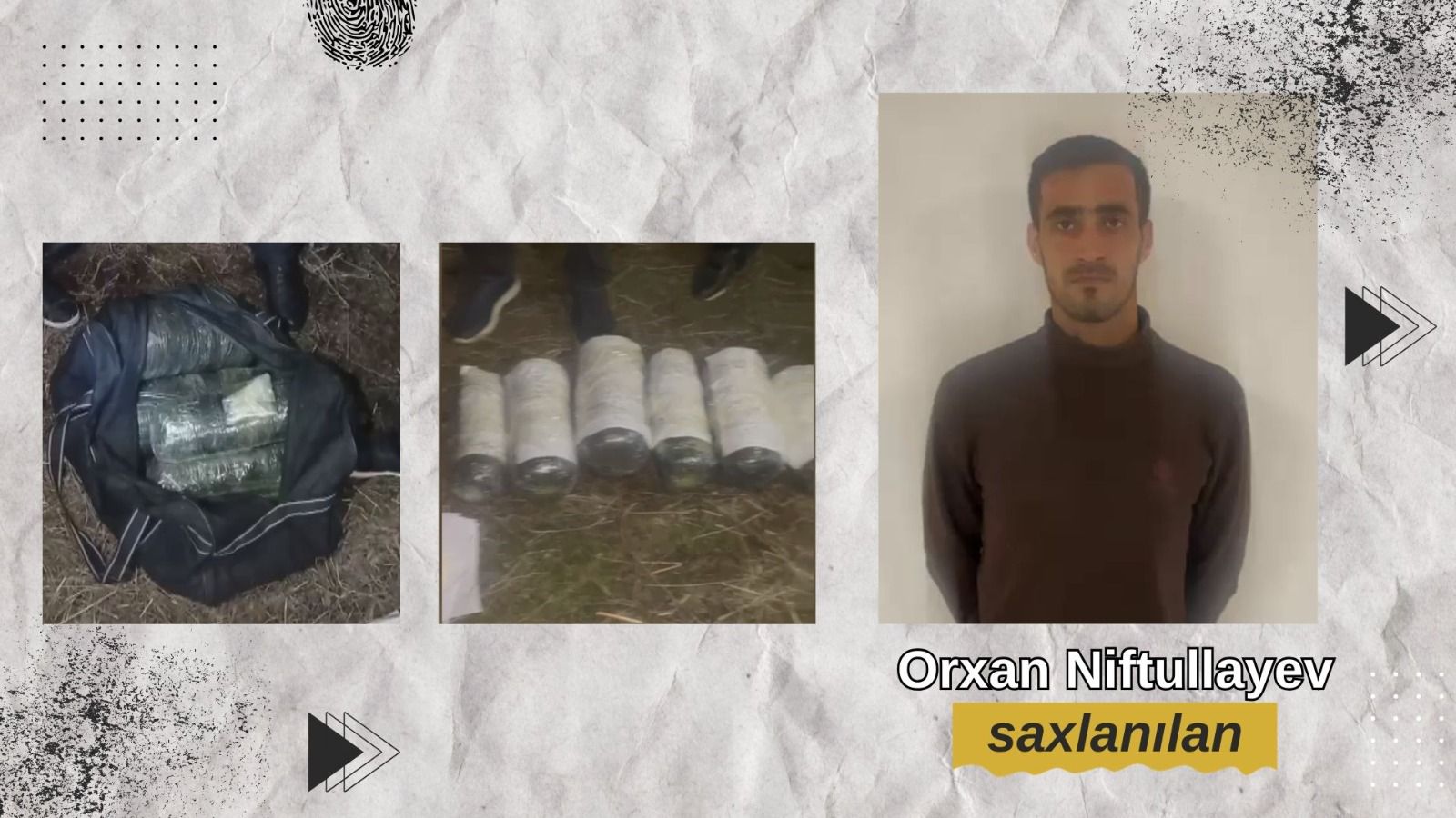 Ağsuda 9 kiloqram narkotik vasitə dövriyyədən çıxarılıb