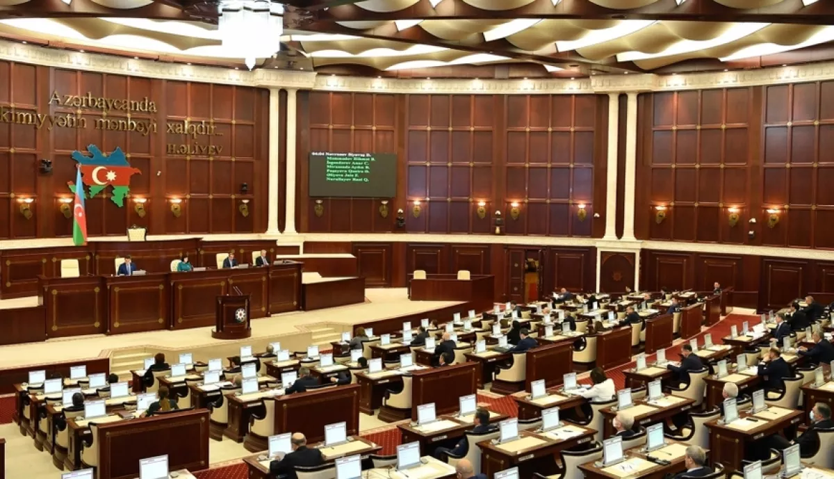 Milli Məclisin növbəti plenar iclasının  gündəliyi açıqlanıb