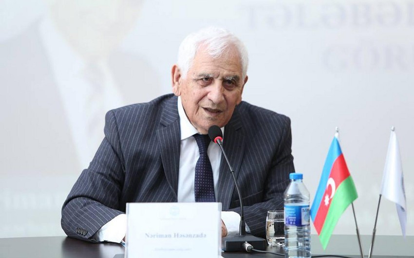 İlham Əliyev və Mehriban Əliyeva Nəriman Həsənzadəni təbrik edib