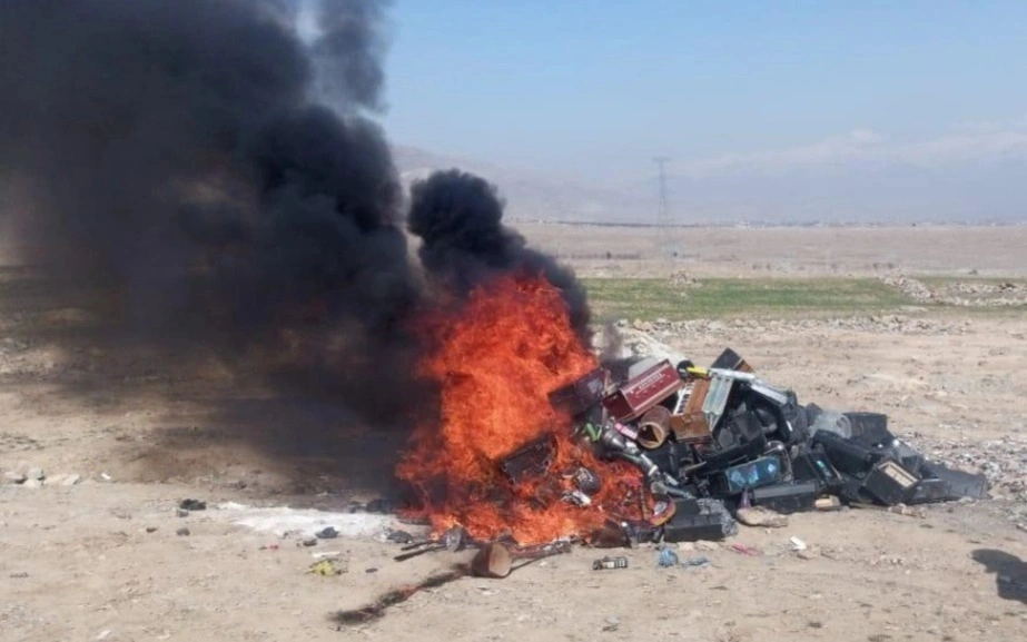 Əfqanıstanda yüzlərlə musiqi aləti məhv edilib