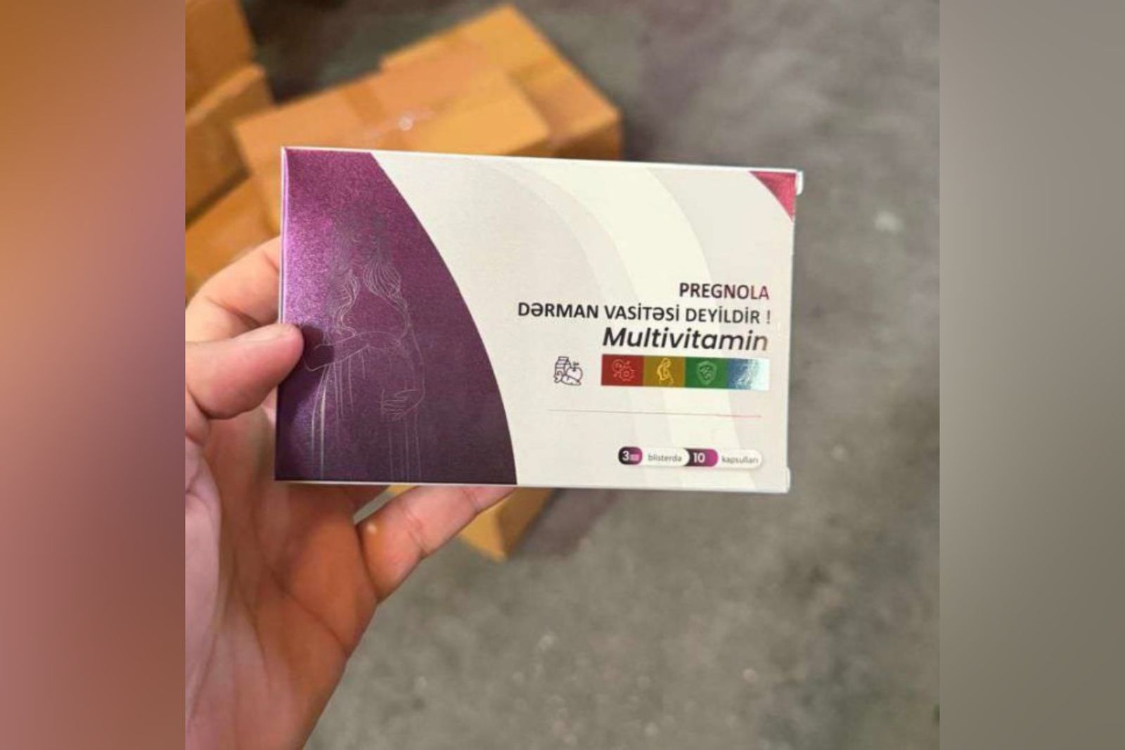 İdxal olunan bioloji aktiv qida məhsulu normativ tələblərə cavab verməyib