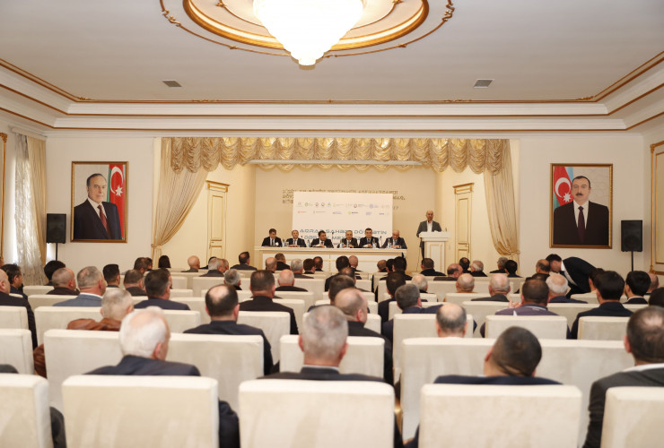 Qubada “Aqrar sahədə dövlətin dəstək mexanizmləri” mövzusunda panel müzakirəsi keçirilib