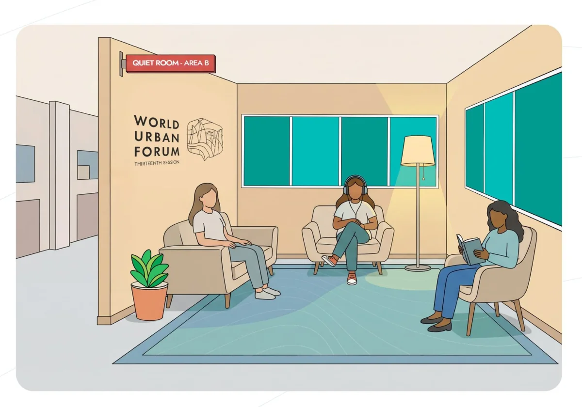 WUF13 məkanında üç xüsusi "Sakit otaq" fəaliyyət göstərəcək