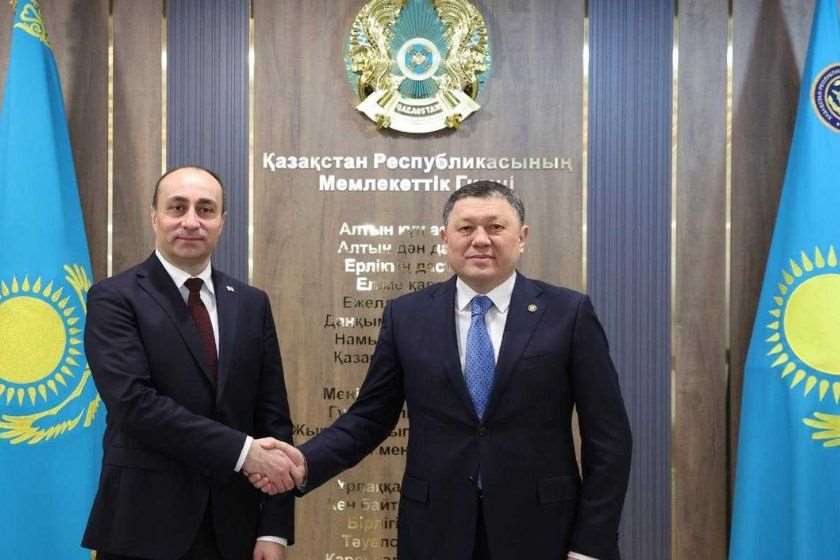 Gürcüstan və Qazaxıstan daxili işlər nazirləri arasında görüş olub