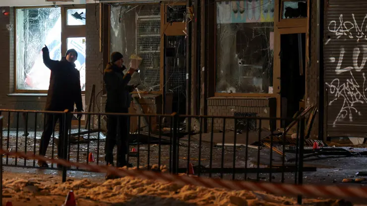 Ukraynada liseydə təlim sursatı partlayıb