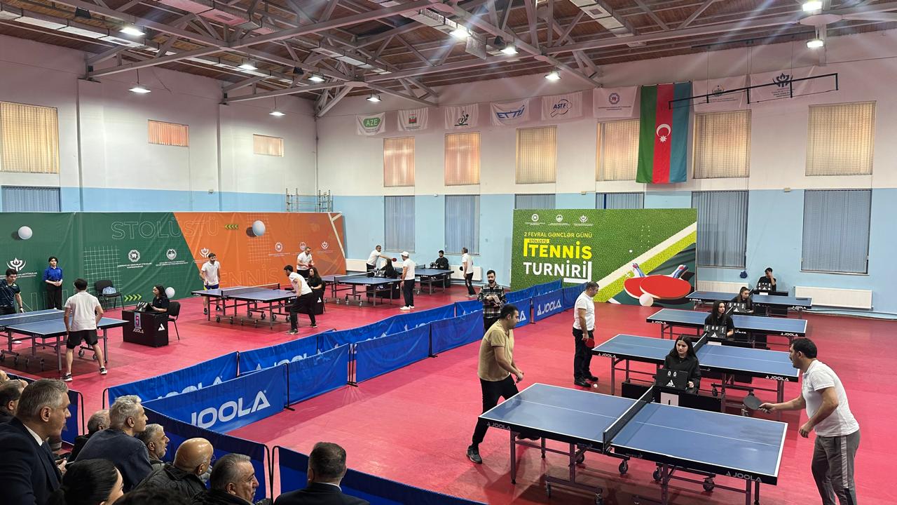 “Baku Open” stolüstü tennis turniri keçiriləcək