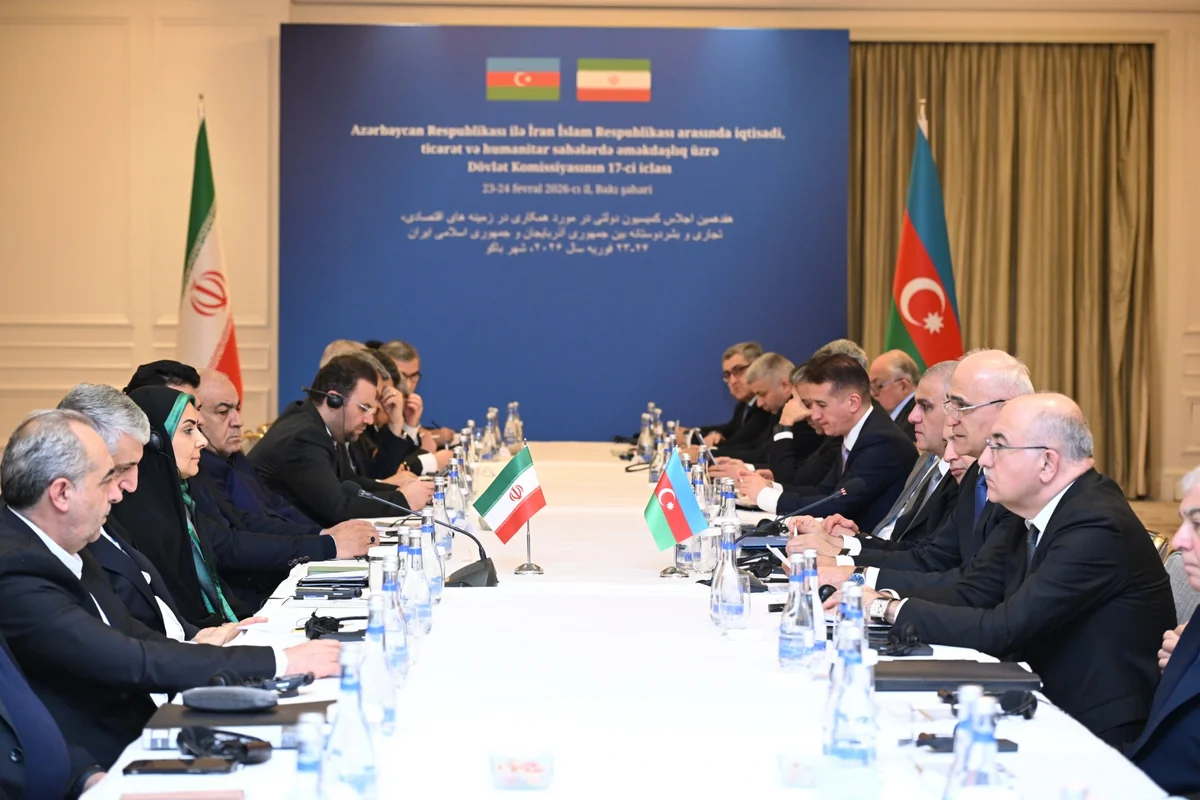 Azərbaycan-İran Dövlət Komissiyasının 17-ci iclası keçirilib