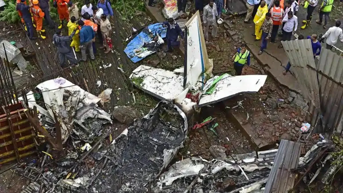 Hindistanda tibbi təyyarə qəzaya uğrayıb 