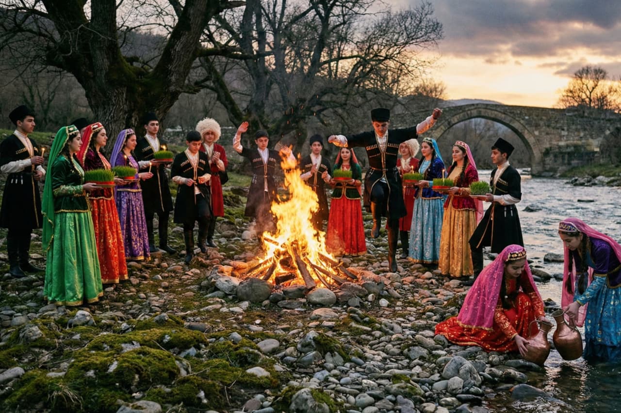 Novruzun ilk müjdəçisi: Su çərşənbəsi