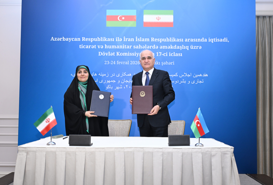 Bakıda Azərbaycan-İran Dövlət Komissiyasının 17-ci iclası keçirilib