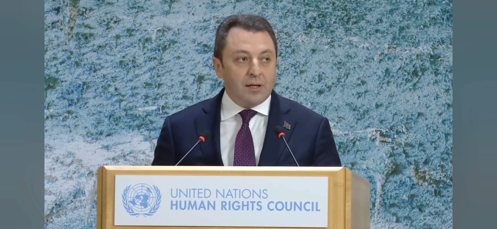 Xarici işlər nazirinin müavini Elnur Məmmədov Cenevrədə səfərdə olub