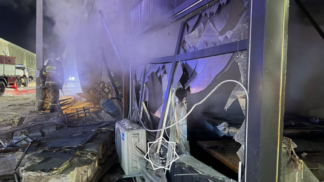 Qazaxıstanda kafedə partlayış olub, 6 nəfər ölüb