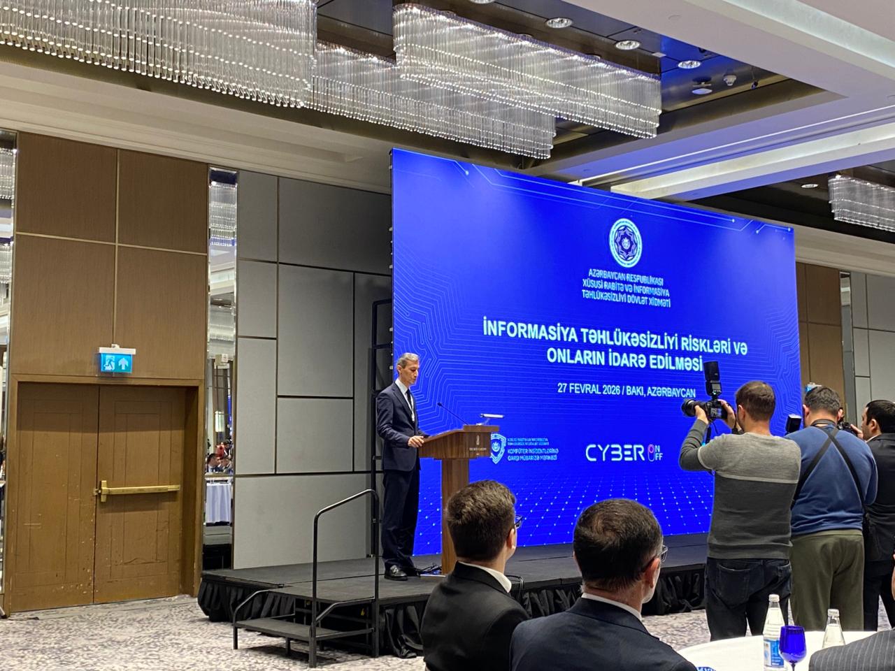 XRİTDX rəsmisi: Dövlət informasiya məlumatlarının qorunması əsas prioritetlərdəndir