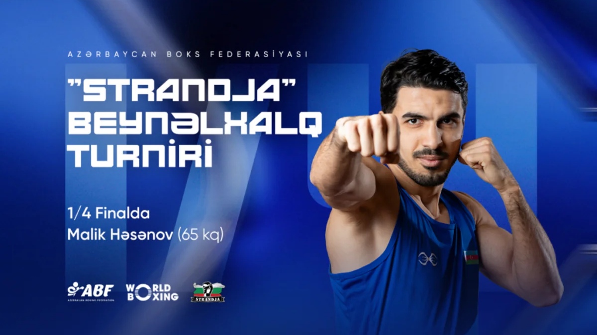 Azərbaycanın daha bir boksçusu "Strandja" beynəlxalq turnirində mərhələ adladı 