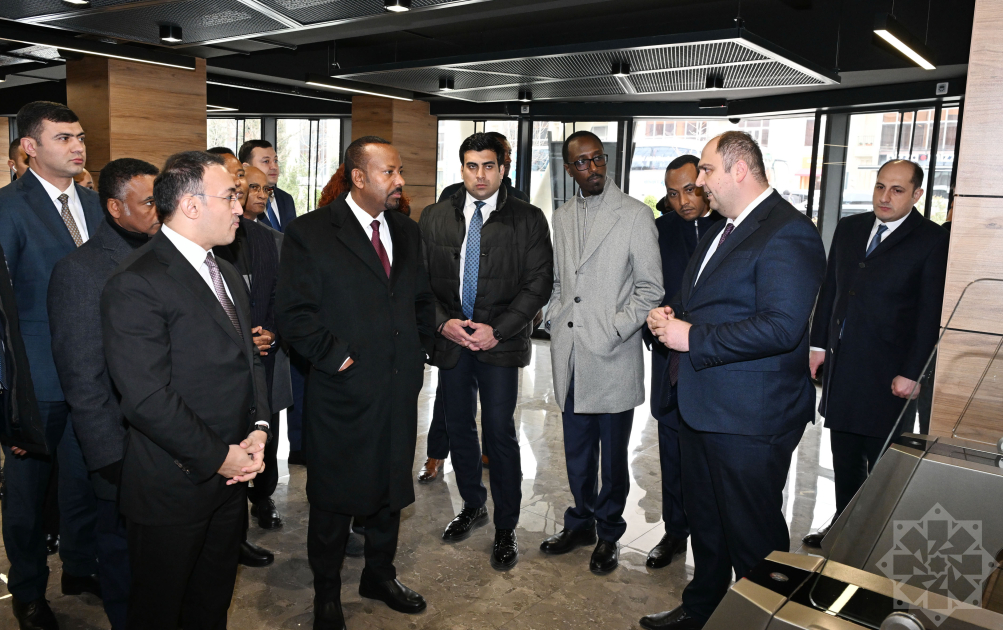 Efiopiyanın Baş naziri “ASAN xidmət”də olub