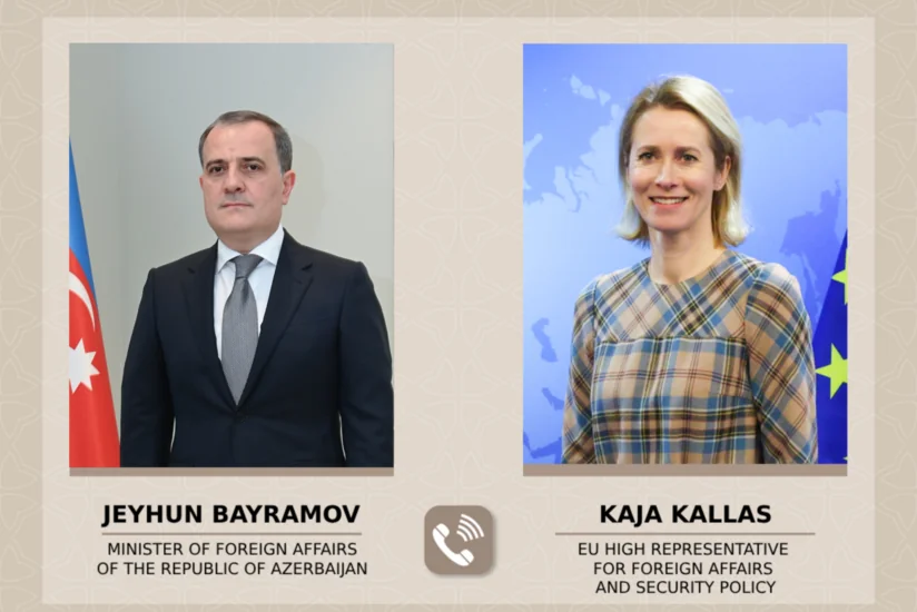 Ceyhun Bayramov Kaya Kallas ilə telefon danışığı aparıb