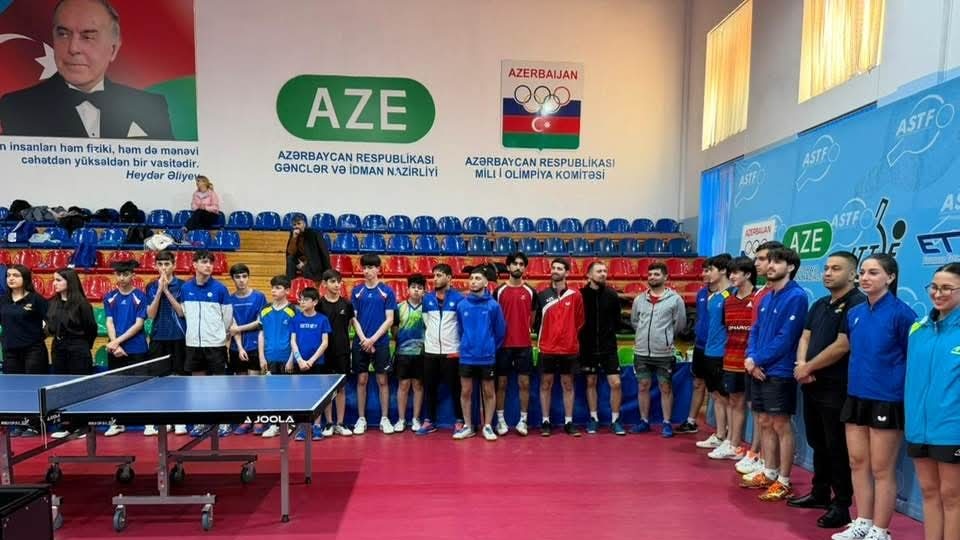 Stolüstü tennis üzrə ölkə çempionatı keçirilir