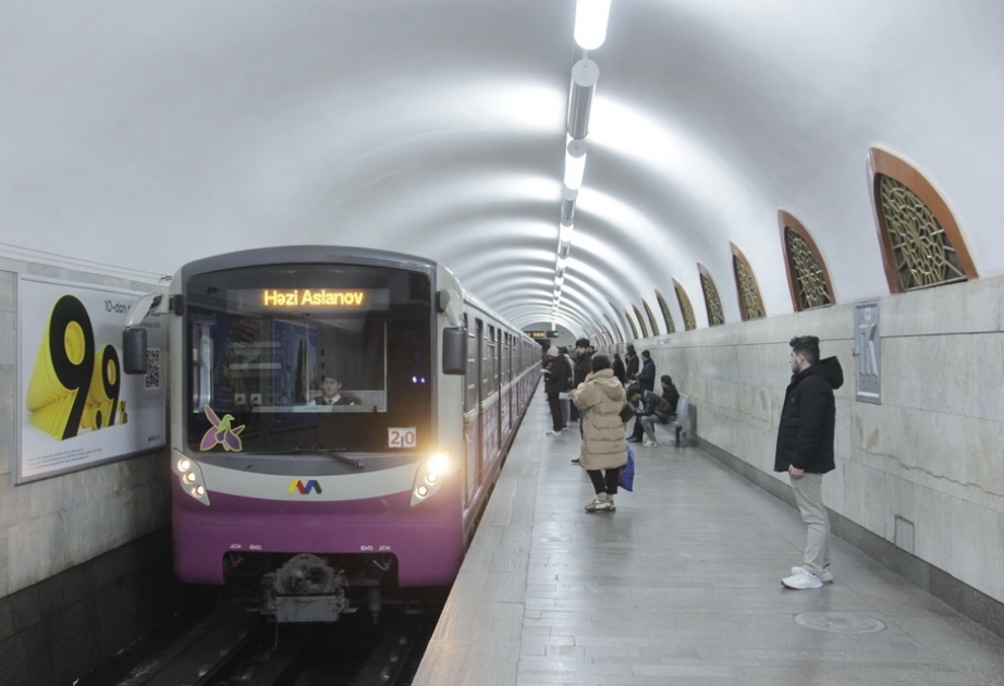 Metro ilə fevralda 17 milyondan çox sərnişin daşınıb