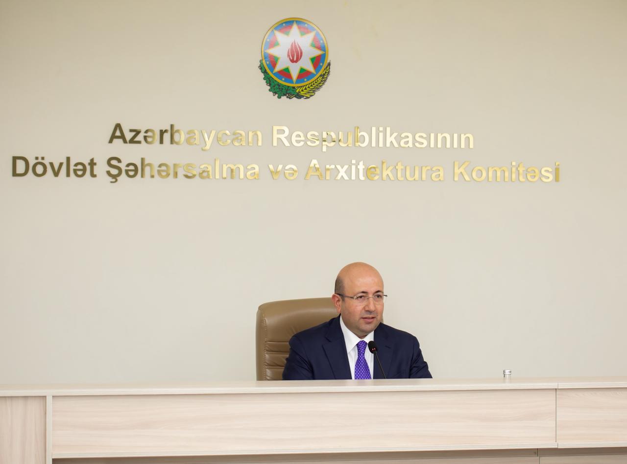 Dövlət Şəhərsalma və Arxitektura Komitəsində geniş tərkibdə Kollegiya iclası keçirilib