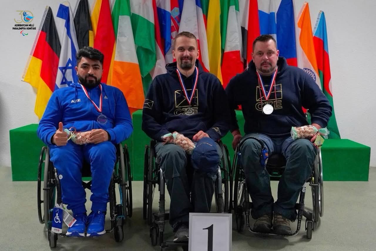 Azərbaycan paralimpiyaçıları Fransa Qran-Prisində gümüş medal qazandılar