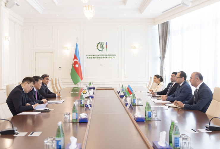 Azərbaycan və ƏTİT arasında kənd təsərrüfatı sahəsində əməkdaşlıq perspektivləri müzakirə olunub