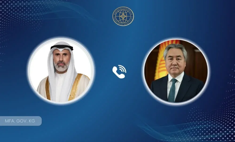 Qırğızıstan XİN rəhbəri Küveytli həmkarı ilə telefon danışığı aparıb