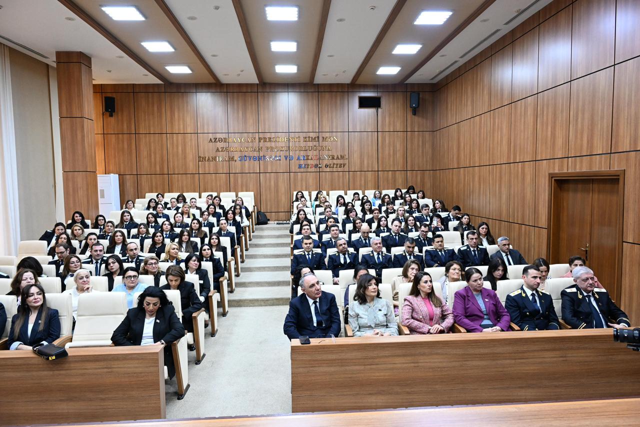 Baş Prokurorluqda 8 Mart – Beynəlxalq Qadınlar Günü ilə bağlı tədbir keçirilib