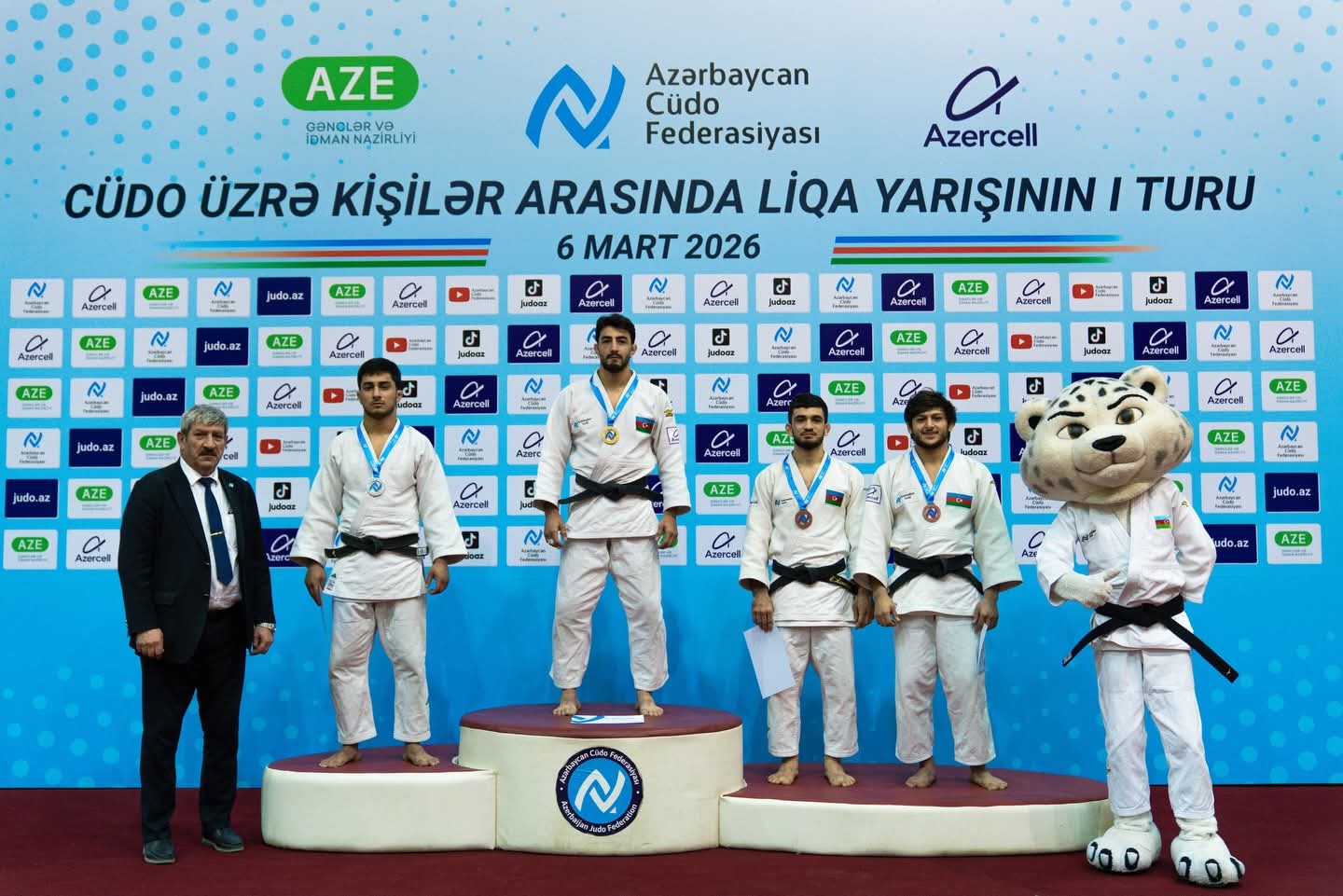 Kişilər arasında cüdo Liqasının I turunun qalibləri müəyyənləşib