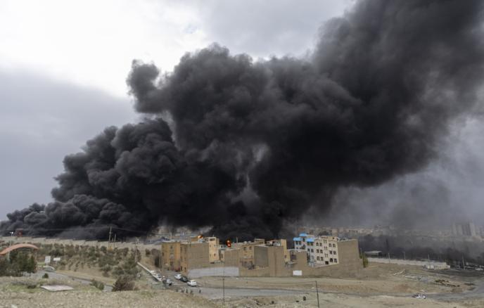 BƏƏ İranın raket hücumunu dəf etdiyini bildirib