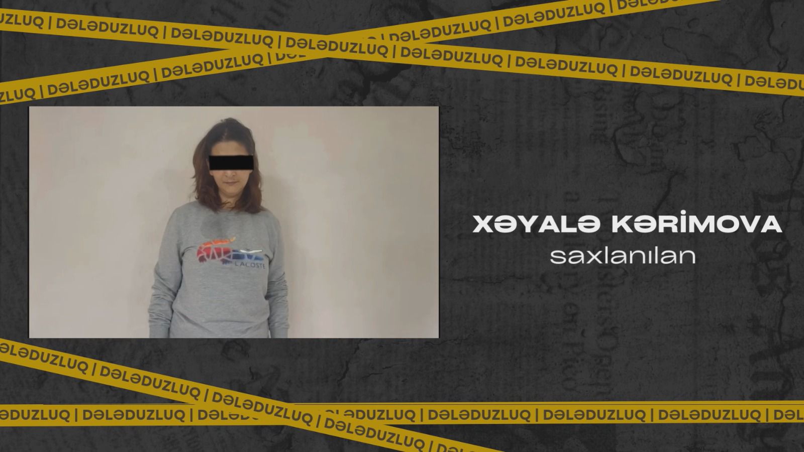 Ağsuda dələduzluq edən şəxs saxlanılıb