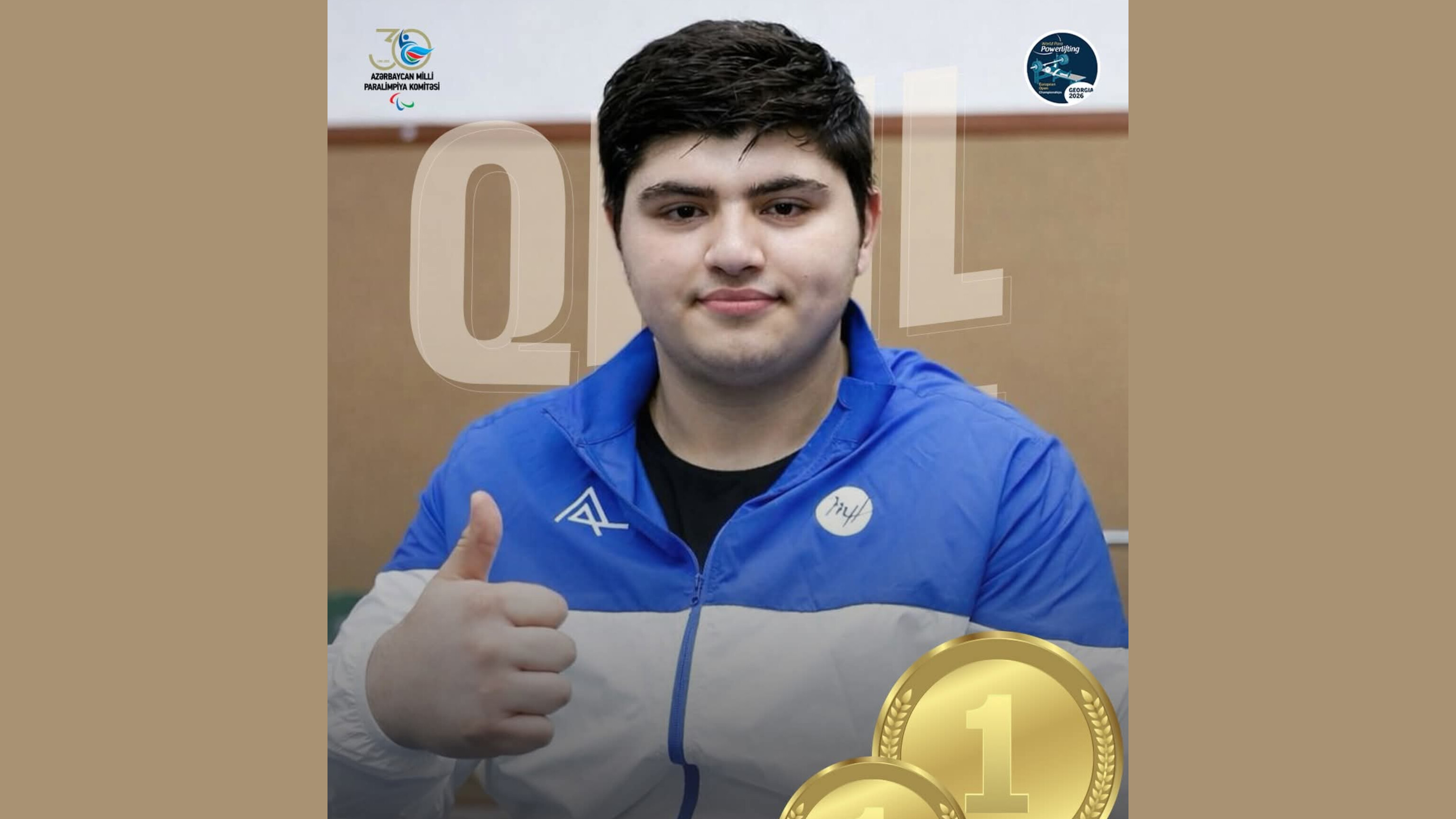 Azərbaycan parapauerliftinqçisi Avropa Açıq çempionatında 4 qızıl medal qazandı 
