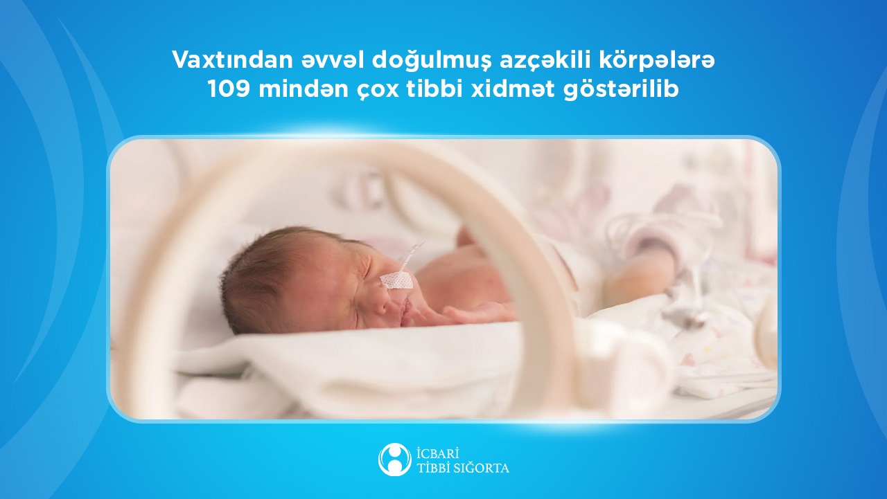 Azçəkili körpələrə icbari tibbi sığorta ilə 109 mindən çox  tibbi xidmət göstərilib