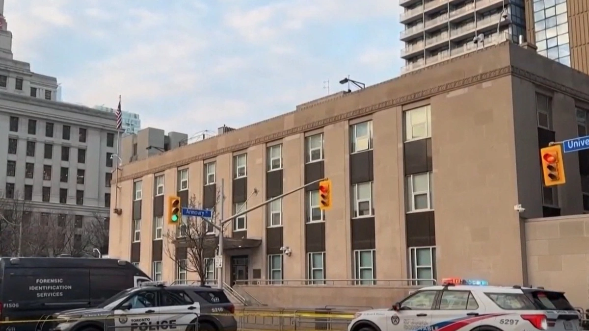 ABŞ-nin Kanadadakı konsulluğuna hücum edilib