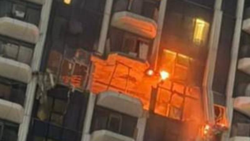 Dubayda binaya PUA düşüb