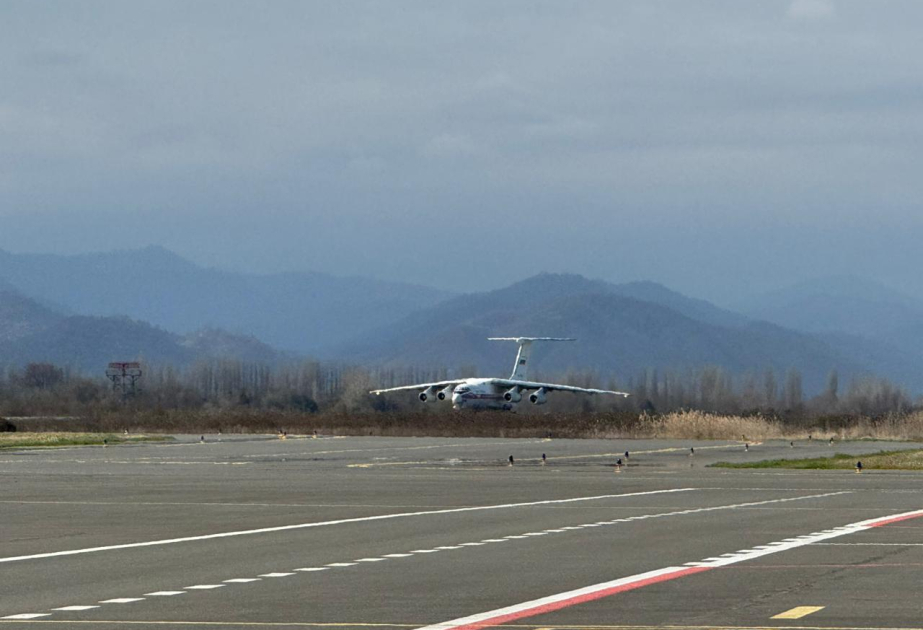 Rusiyanın İrana humanitar yardım aparan təyyarəsi Lənkəran hava limanına enib