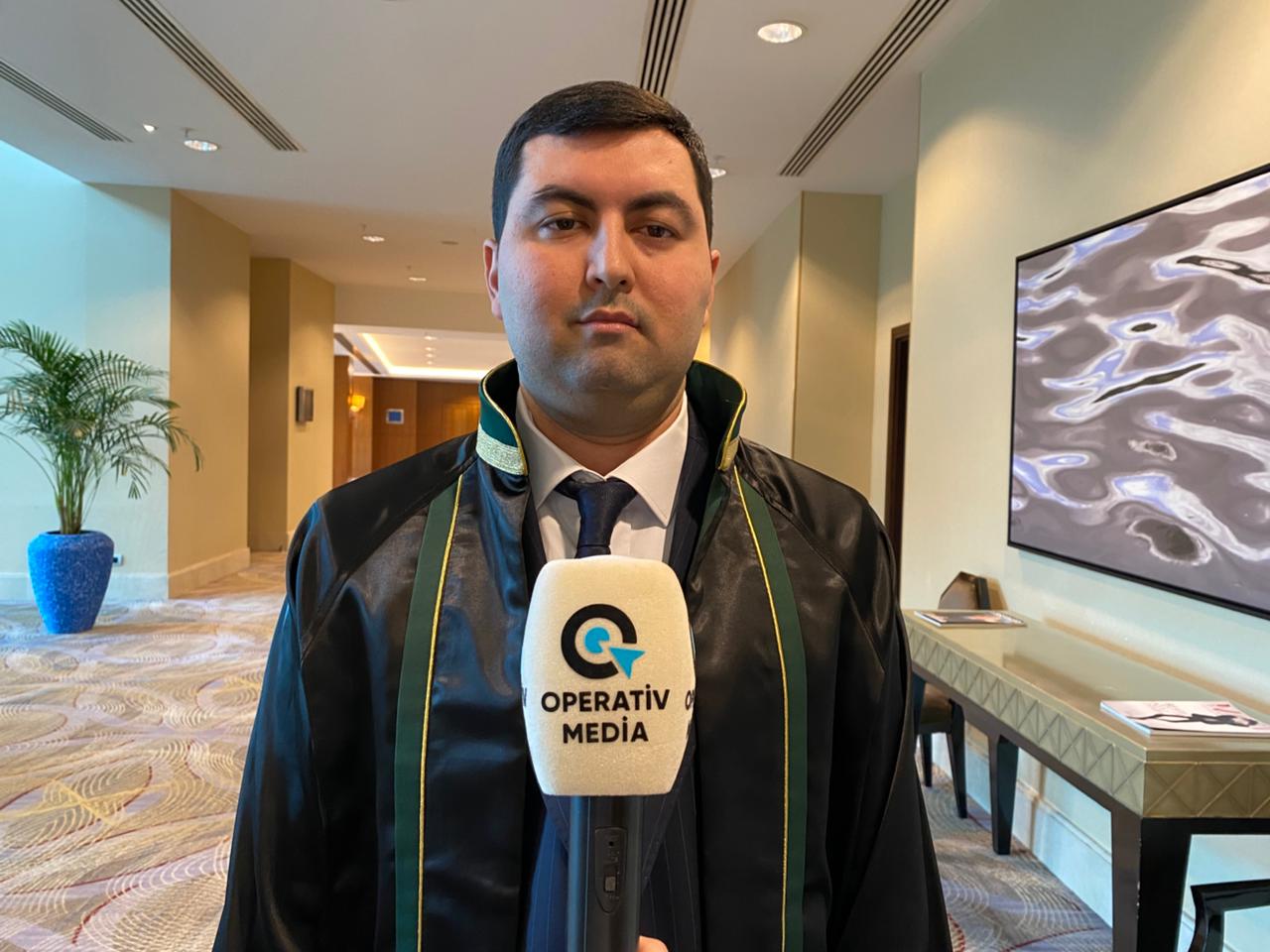 Azərbaycanın Milli Qəhrəmanının oğlu vəkil oldu - FOTO