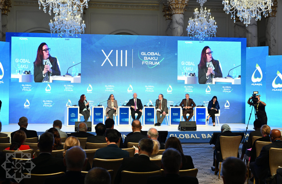 XIII Qlobal Bakı Forumunda WUF13-ə həsr olunmuş panel müzakirəsi olub