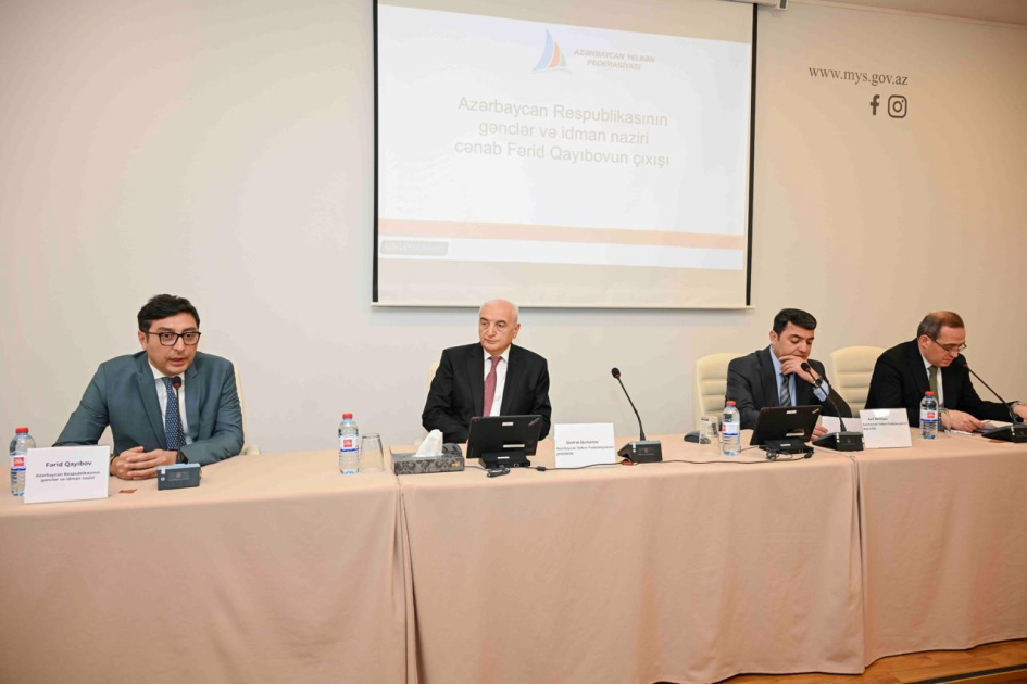 Azərbaycan Su İdmanı Növləri Federasiyasına yeni sədr seçilib