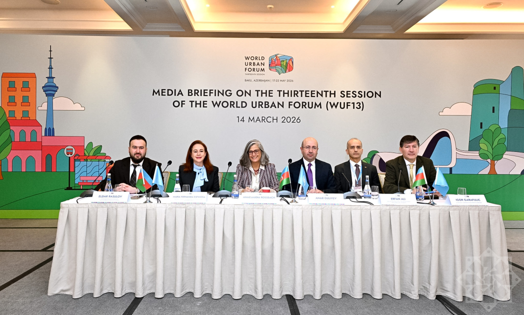 WUF13-ün tematik prioritetləri, regional əhəmiyyəti və iştirak imkanları barədə məlumat təqdim olunub